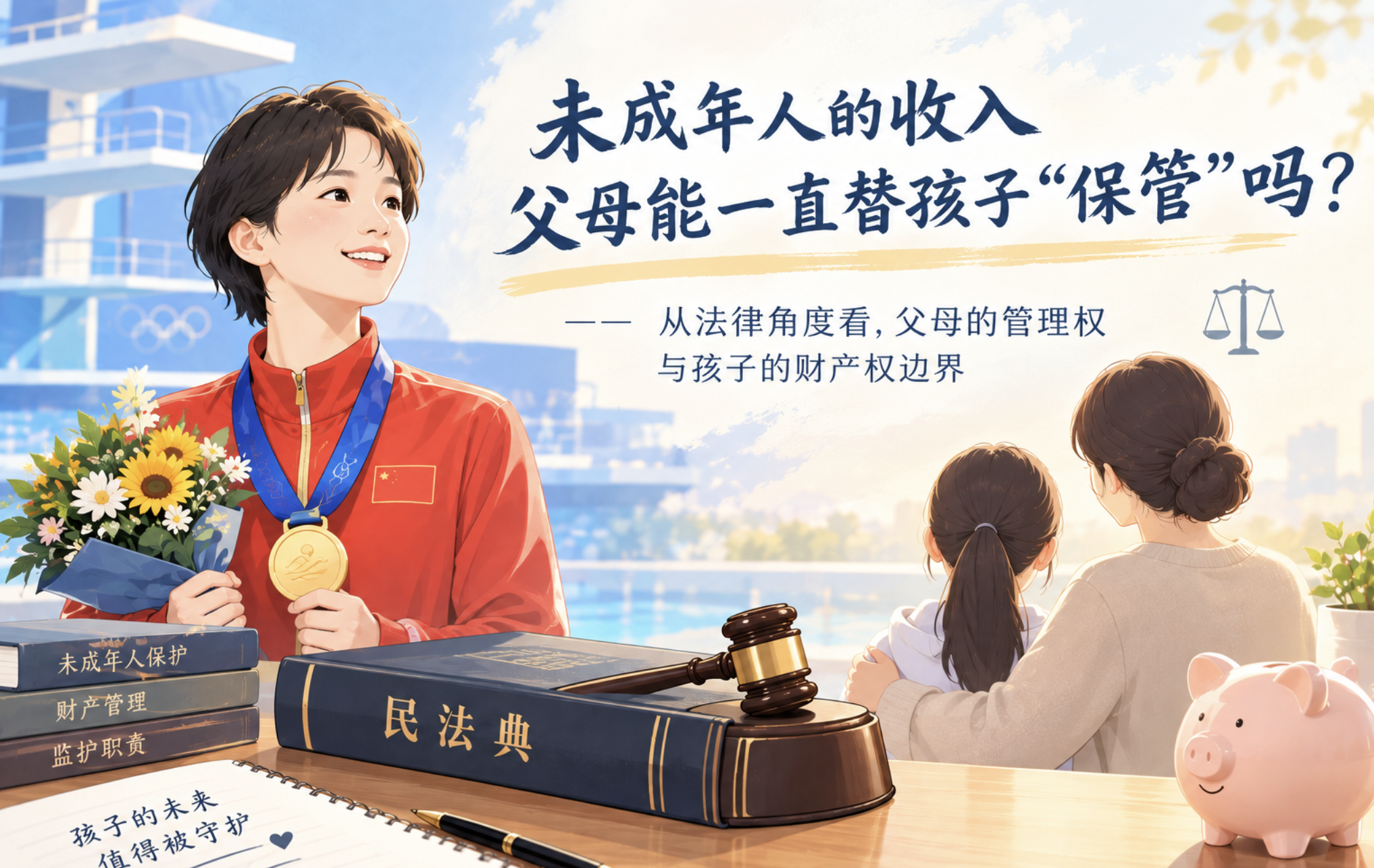 未成年期间取得的财产，父母有权自由支配吗？